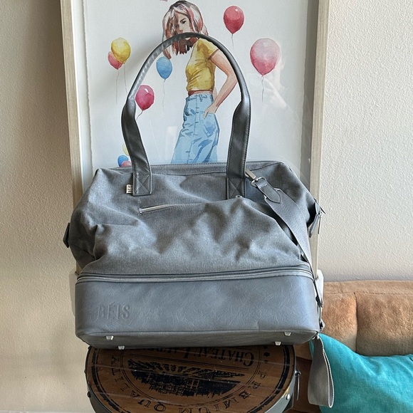 BEIS - mini weekender - grey - Picture 4 of 11